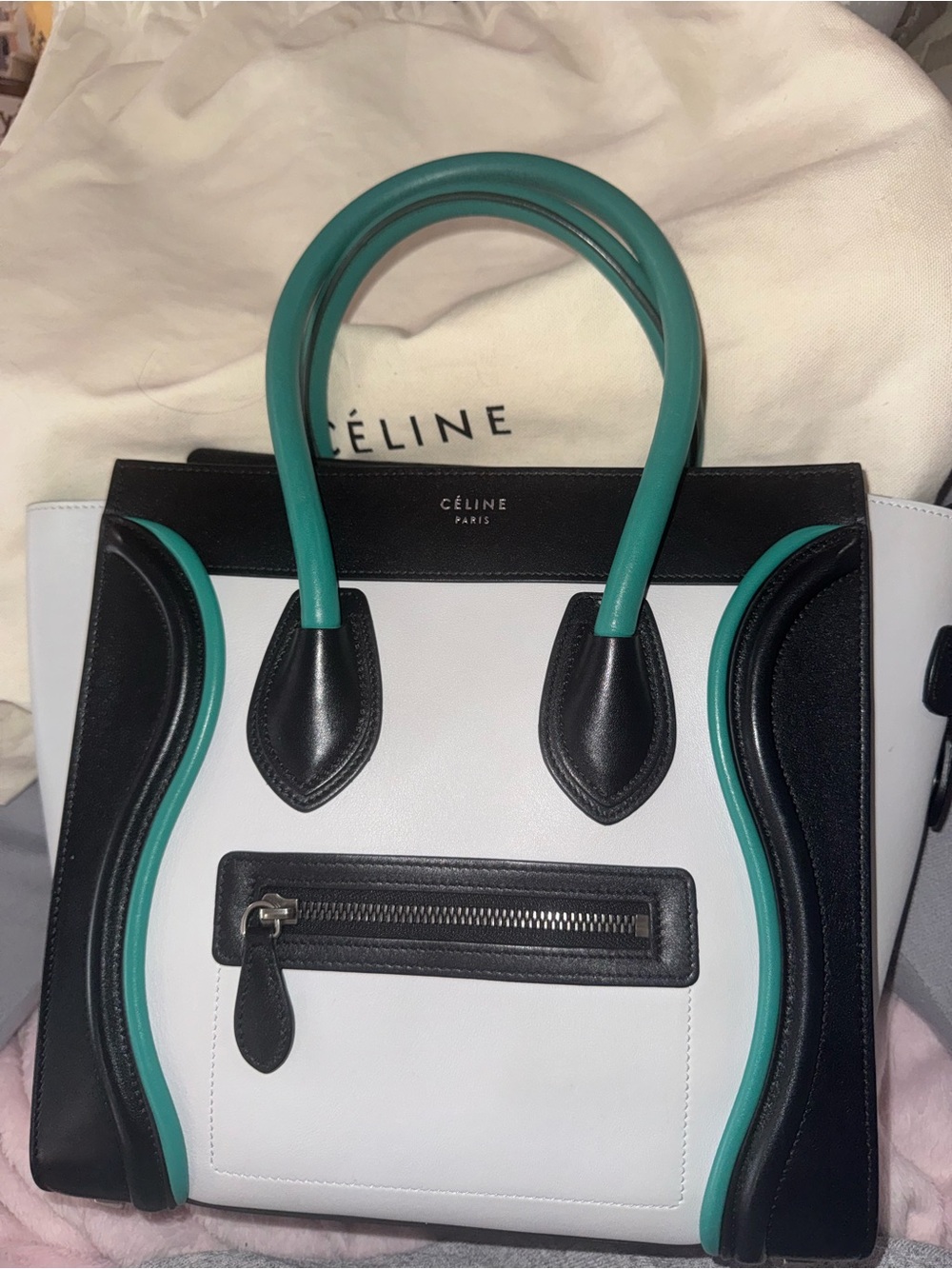 Celine Micro Luggage - Tricolor
